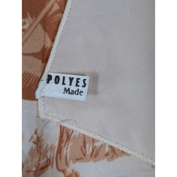 Vintage 70s Spanish Bullfight Corrida de‎ Toros Scarf Souvenir Polyester Spain - Picture 5 of 6